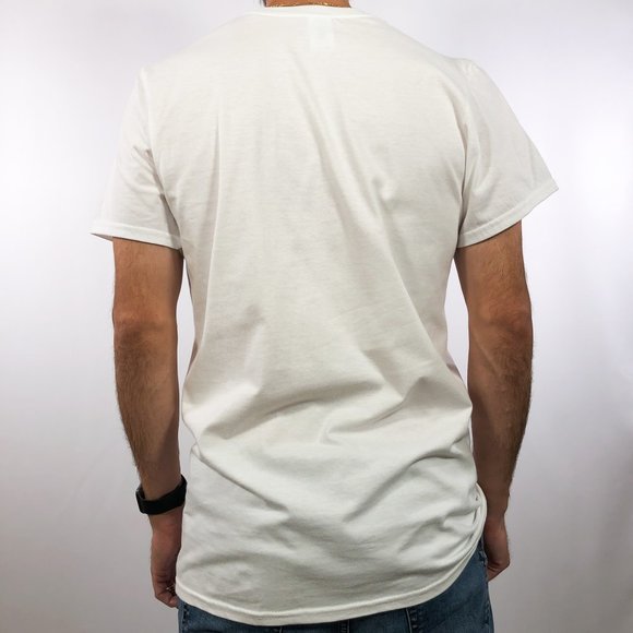 The Scream White Graphic Print Tee T-Shirt S M L XL - Picture 3 of 8